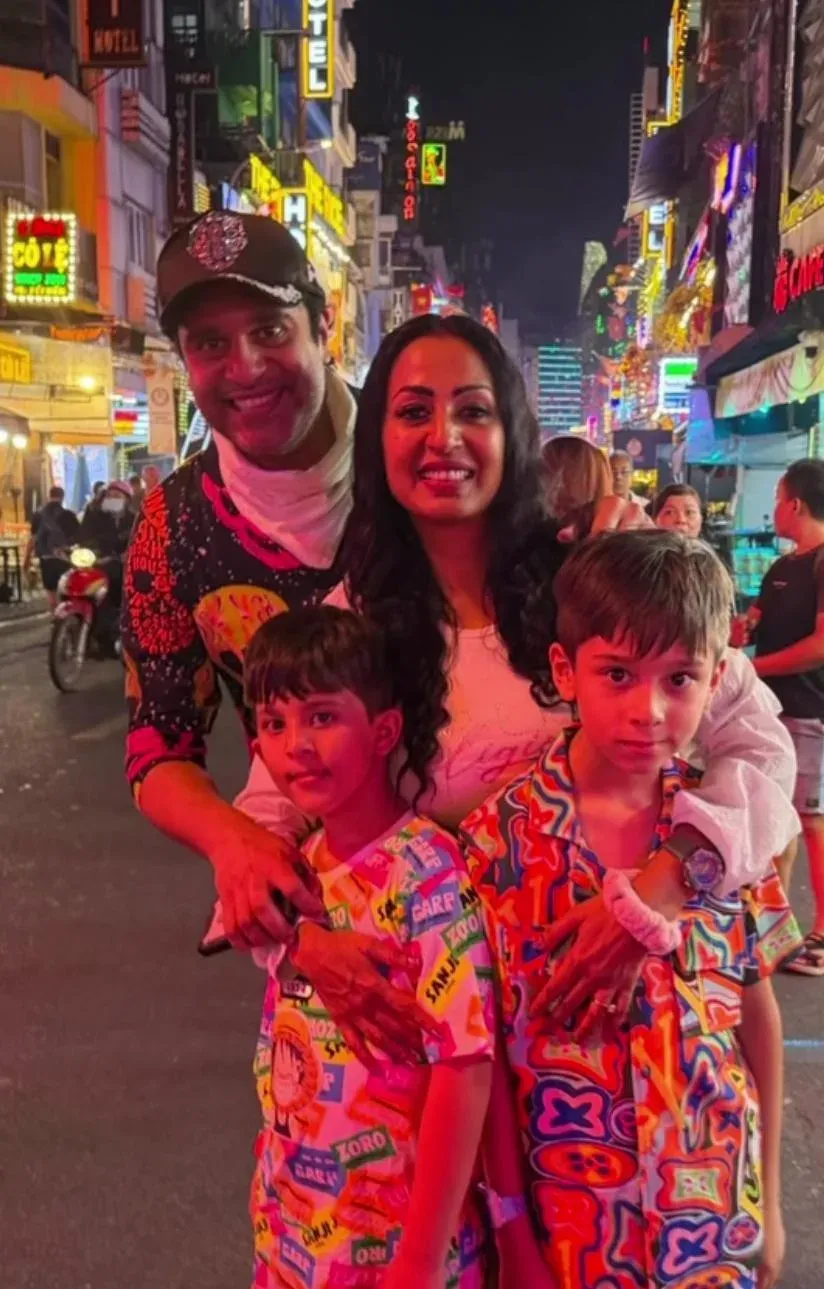 Kashmera Shah, Krushna Abhishek's twins Rayaan, Krishaang turn 9
