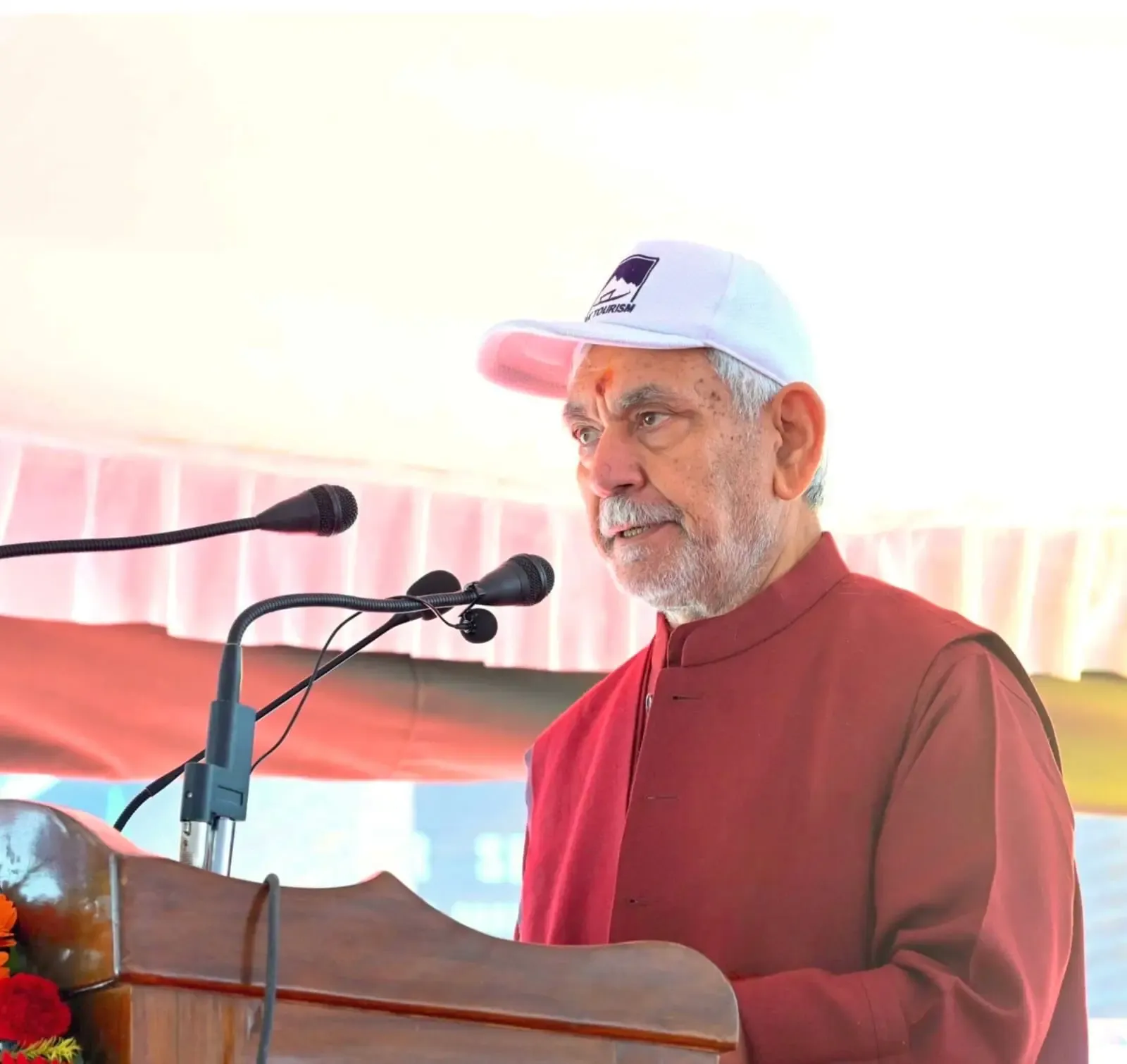 Kashmir Marathon 2026: L-G Sinha urges talent support, healthy living push