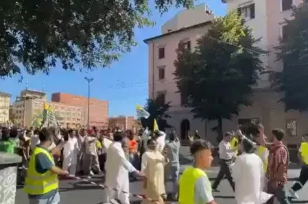 PoK protest: Kashmiri diaspora marches in Bologna, Italy, over 93 civilian deaths
