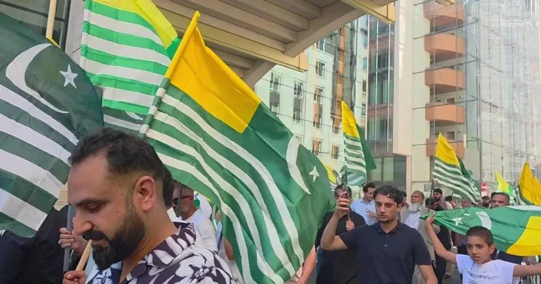 Kashmiri diaspora marches in Brussels, demands UN action over PoK killings