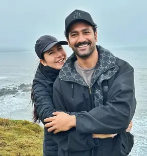 Katrina Kaif takes sub zero ocean dip with Vicky Kaushal