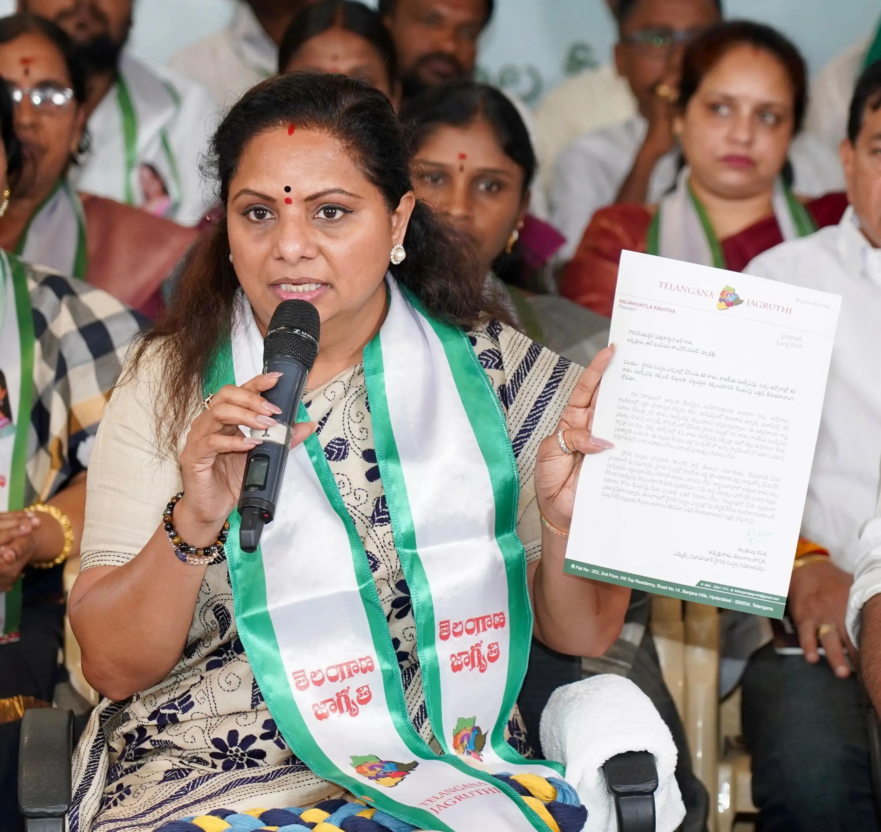 Will Kavitha's 'Rail Roko' Protest Force the Centre's Hand for 42% BC Reservation?