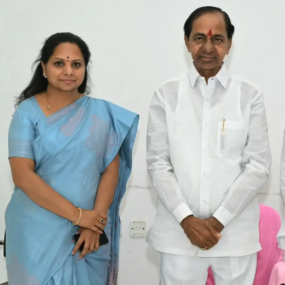 What led to Kavitha’s suspension from BRS?