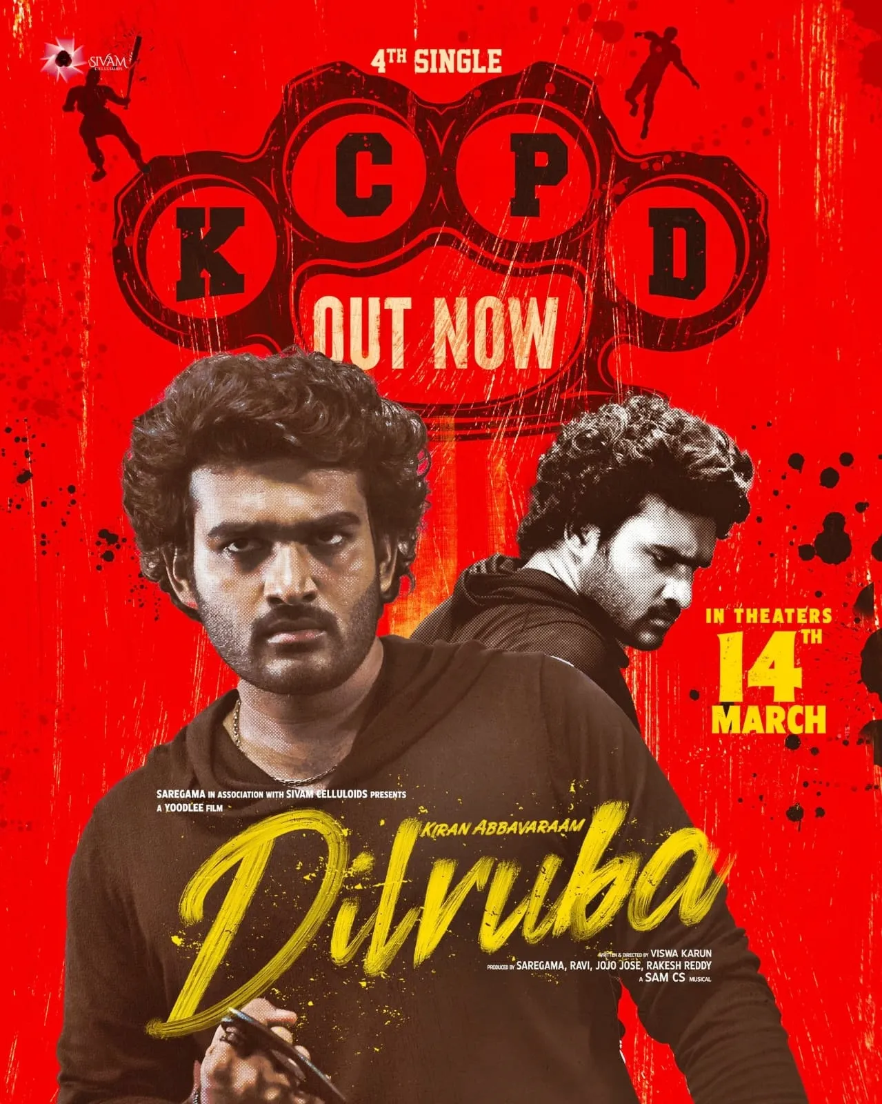 ‘Dilruba’ Unveils ‘KCPD’, the Fourth Single Featuring Kiran Abbavaram