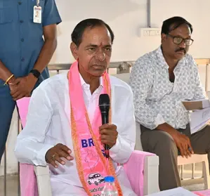 KCR Criticizes Congress Government for Alteration of ‘Telangana Thalli’ Statue