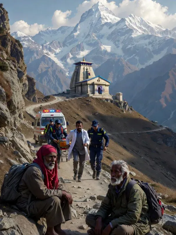 केदारनाथ यात्रा में दो श्रद्धालुओं की तबीयत बिगड़ी, DDRF-NDRF टीम ने विवेकानंद अस्पताल पहुँचाया
