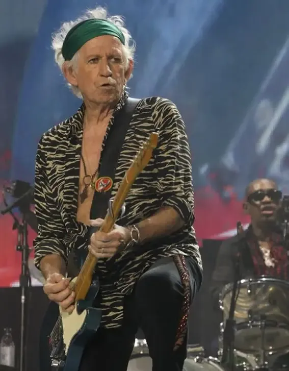Keith Richards Welcomes First Great-Grandchild