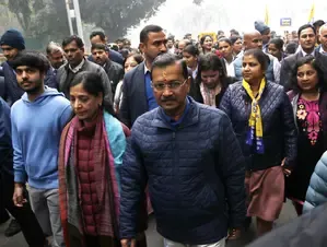 Kejriwal Submits Nomination for New Delhi Assembly Seat