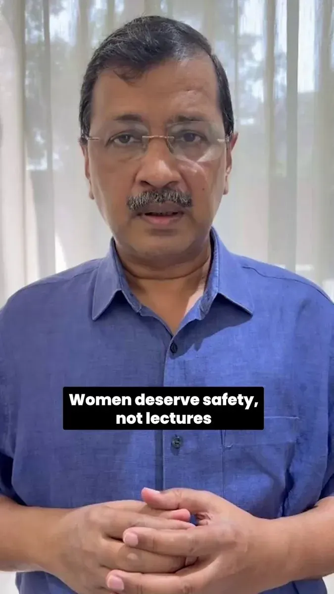 Kejriwal slams govt over women's safety advisories