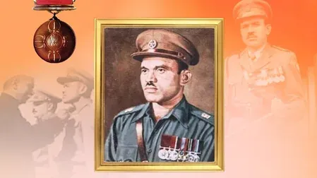 परमवीर चक्र विजेता मेजर रामा राघोबा राणे के स्मृति दिवस पर गडकरी और बिहार CM ने दी श्रद्धांजलि