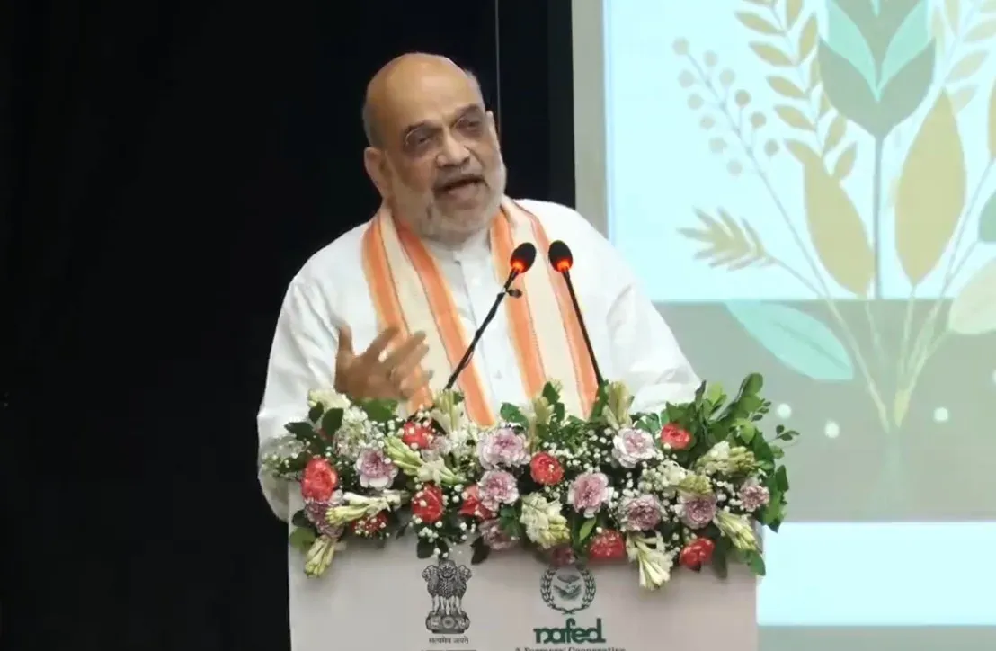 अमित शाह ने नाफेड का NAFEX पोर्टल लॉन्च किया, बोले — दलहन का एक दाना भी व्यापारियों से नहीं, सीधे किसानों से आएगा