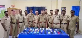 सबरीमाला भक्तों के 70 से अधिक चोरी-खोए फोन बरामद, पम्बा पुलिस ने 8 राज्यों तक फैलाया जाल
