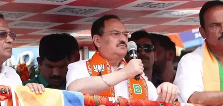 केरल विधानसभा चुनाव: जेपी नड्डा का रोड शो, सोना तस्करी के दोषियों को सजा दिलाने का वादा