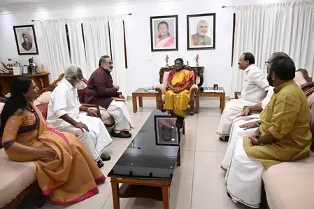 क्या केरल भाजपा प्रतिनिधिमंडल ने राष्ट्रपति मुर्मू से सबरीमाला घोटाले पर चर्चा की?