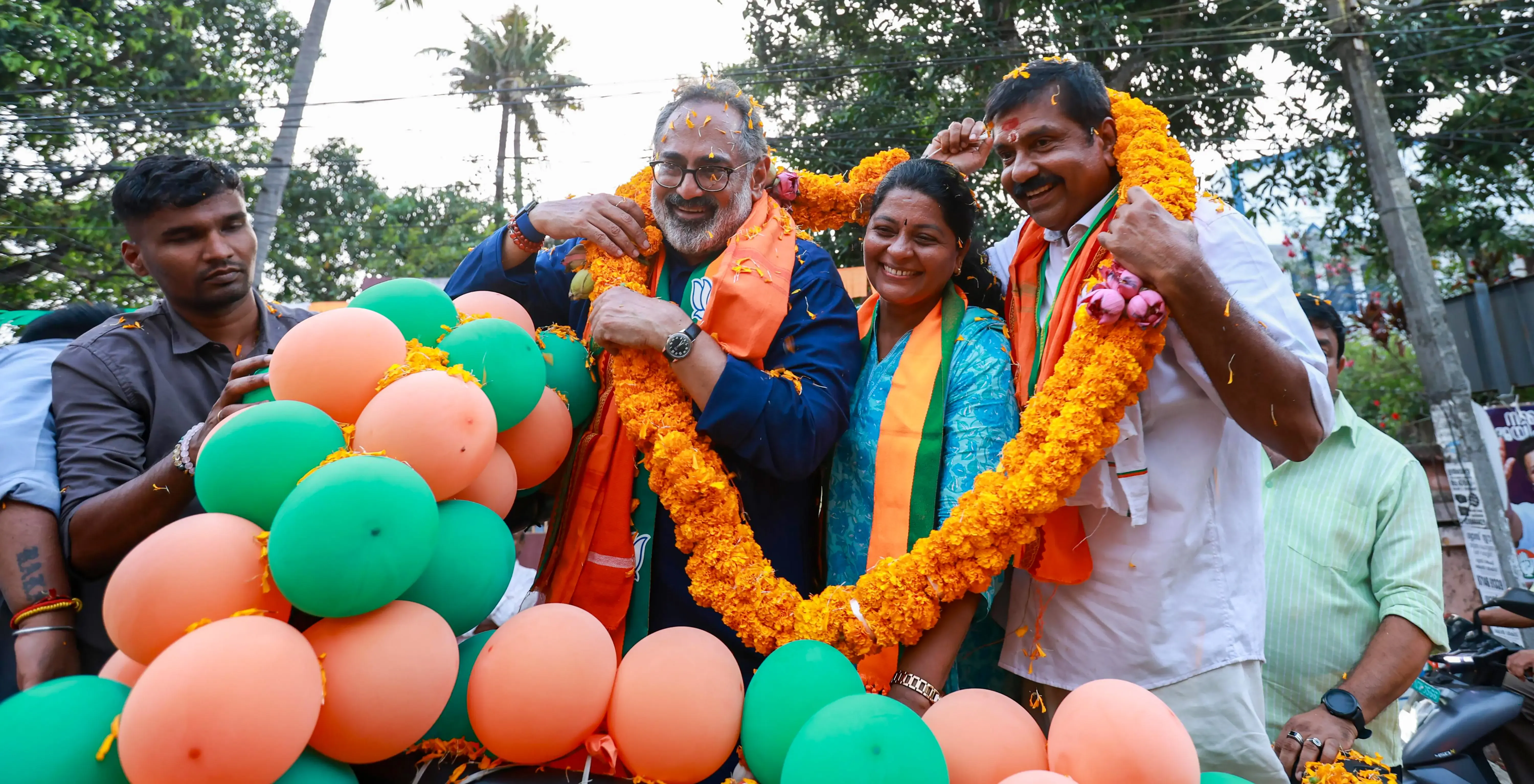 Kerala BJP Energized as Rajeev Chandrasekhar Challenges Left