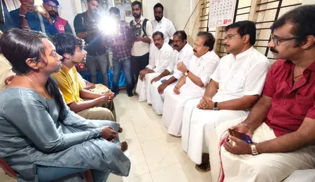 Kerala CM visits families of 3 missing fishermen after 11-day search