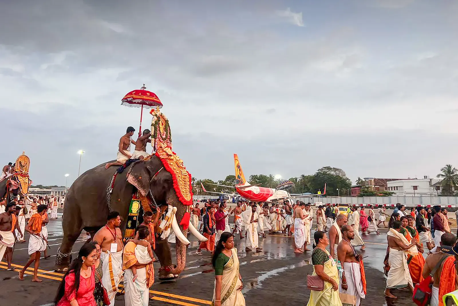 तिरुवनंतपुरम हवाई अड्डा 20 अक्टूबर को 5 घंटे बंद, अल्पासी अराट्टू शोभायात्रा रनवे से गुजरेगी