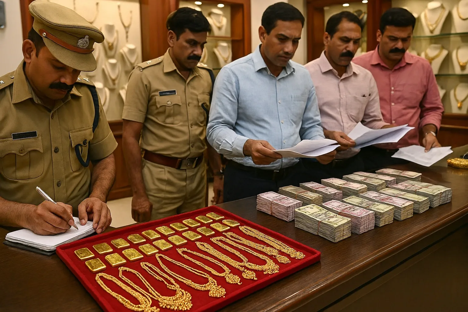 What Did Kerala's Thrissur Jewellery Raids Reveal About Rs 100 Crore Sales Suppression?