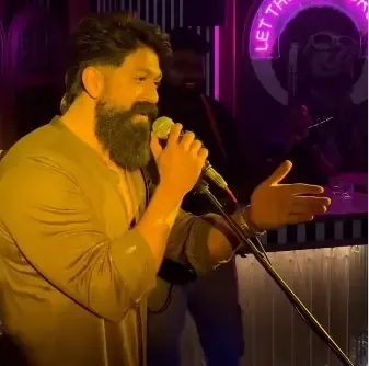 Yash from 'KGF' Serenades Wife Radhika Pandit with 'Jotheyali Jothe Jotheyali'