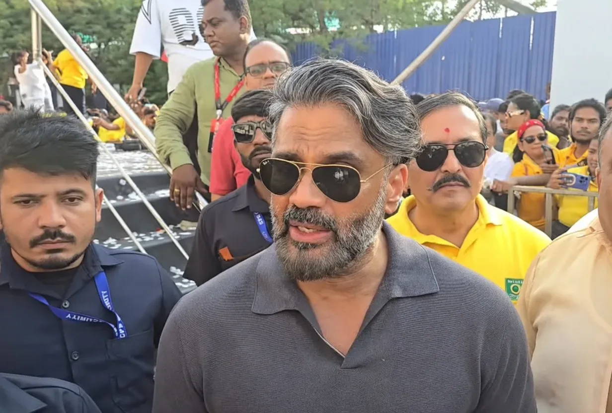 नागपुर 'खासदार क्रीड़ा महोत्सव': सुनील शेट्टी बोले — खेल से बच्चे नशे और गलत रास्तों से खुद दूर रहेंगे
