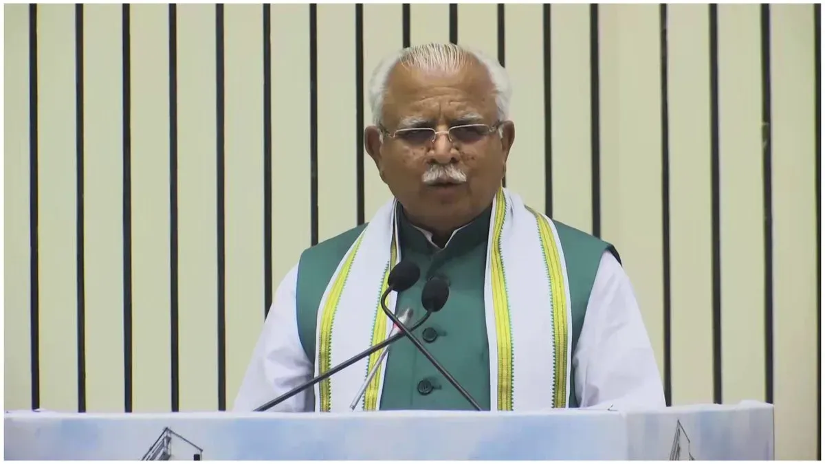 Khattar calls for new S.A.N.K.A.L.P to accelerate India's infrastructure