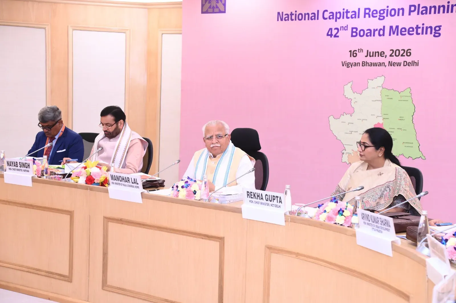 Khattar chairs 42nd NCRPB meet on NCR development