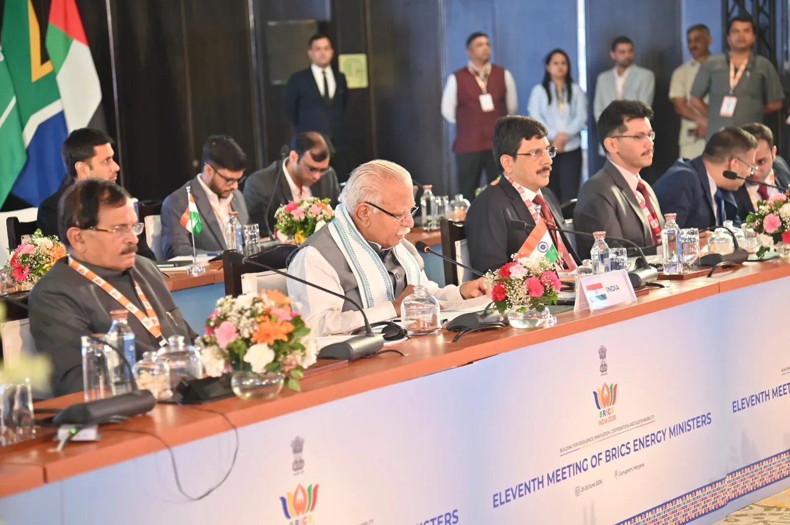 Khattar Keynotes BRICS Energy Meet, Launches Smart Grid Centre
