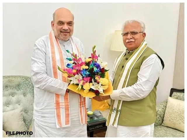 Khattar wishes Amit Shah a happy birthday