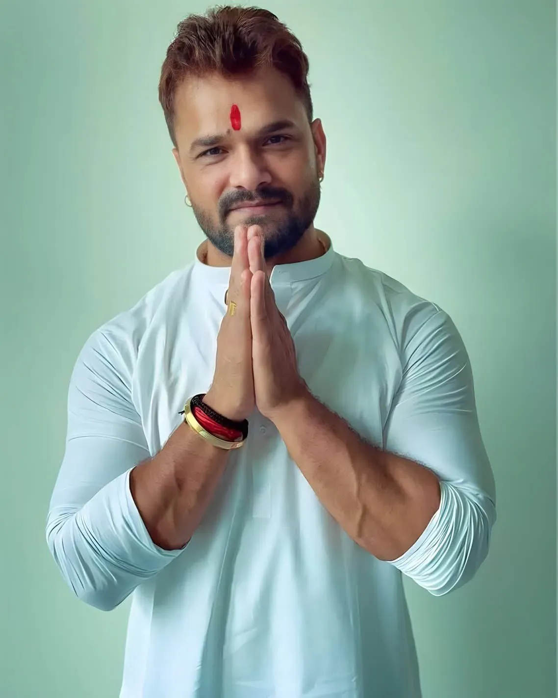 Khesari Lal Yadav meets BJP's Nitin Nabin in Patna, fuels Bihar political buzz