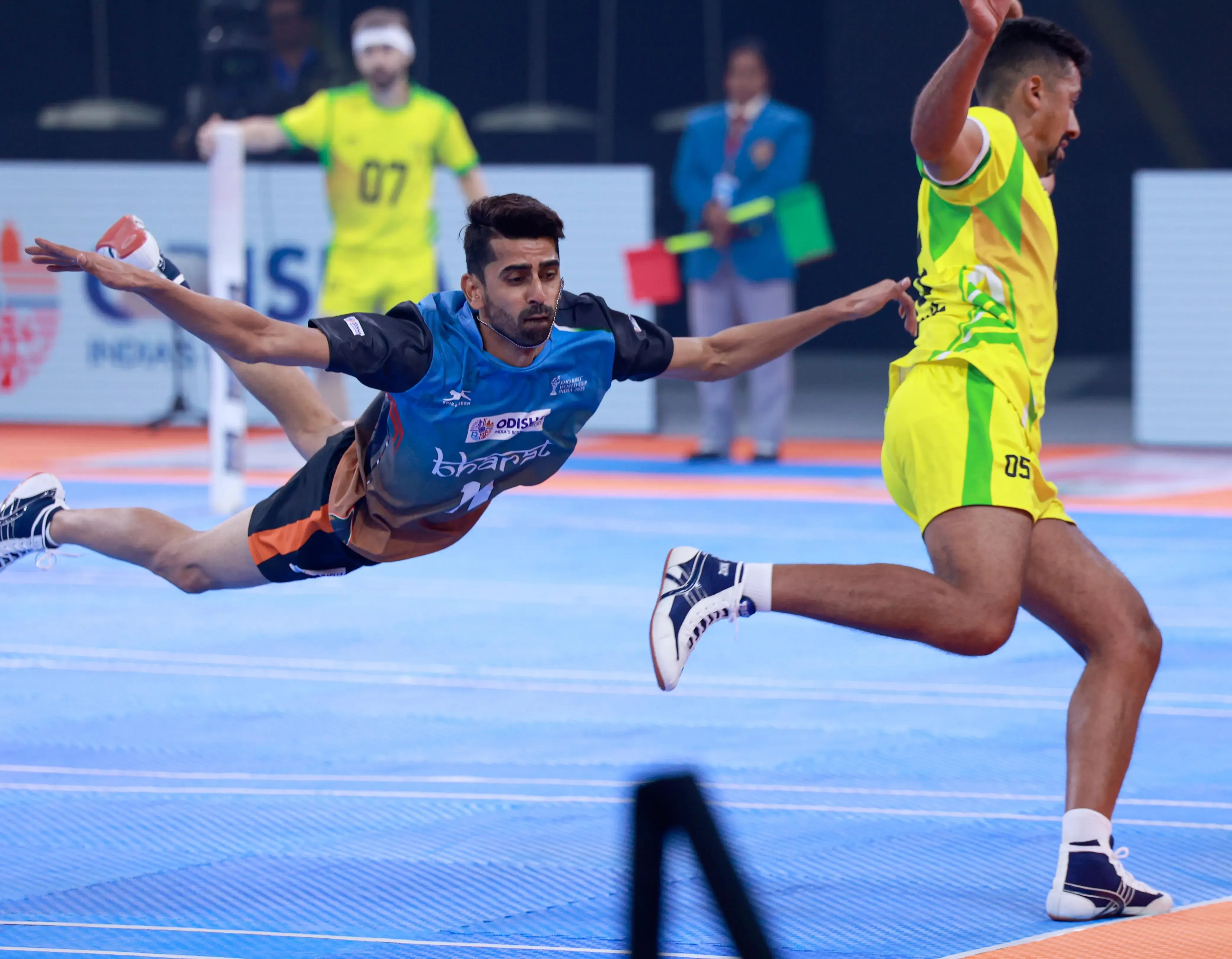Kho Kho World Cup: Indian Men Triumph Over Brazil, Edge Closer to Knockout Round