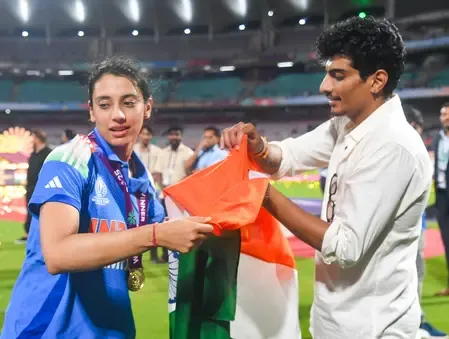 क्या <b>पीएम मोदी</b> ने मंधाना और मुच्छल को शादी की बधाई दी?