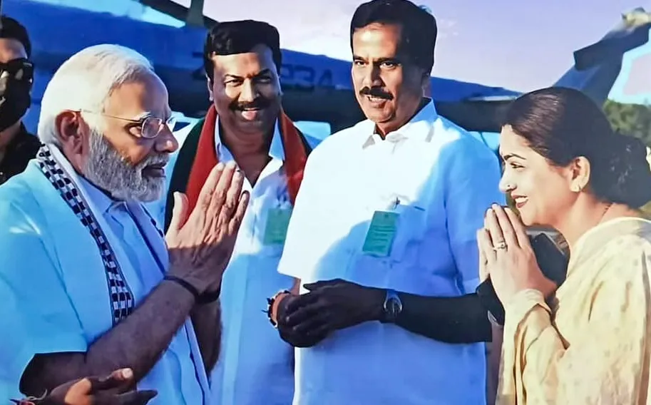 Why was Khushbu Sundar appointed as BJP Tamil Nadu vice-president?