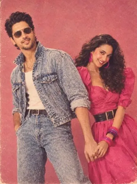 Kiara Advani, Sidharth Malhotra go retro with 80s AI trend on Instagram