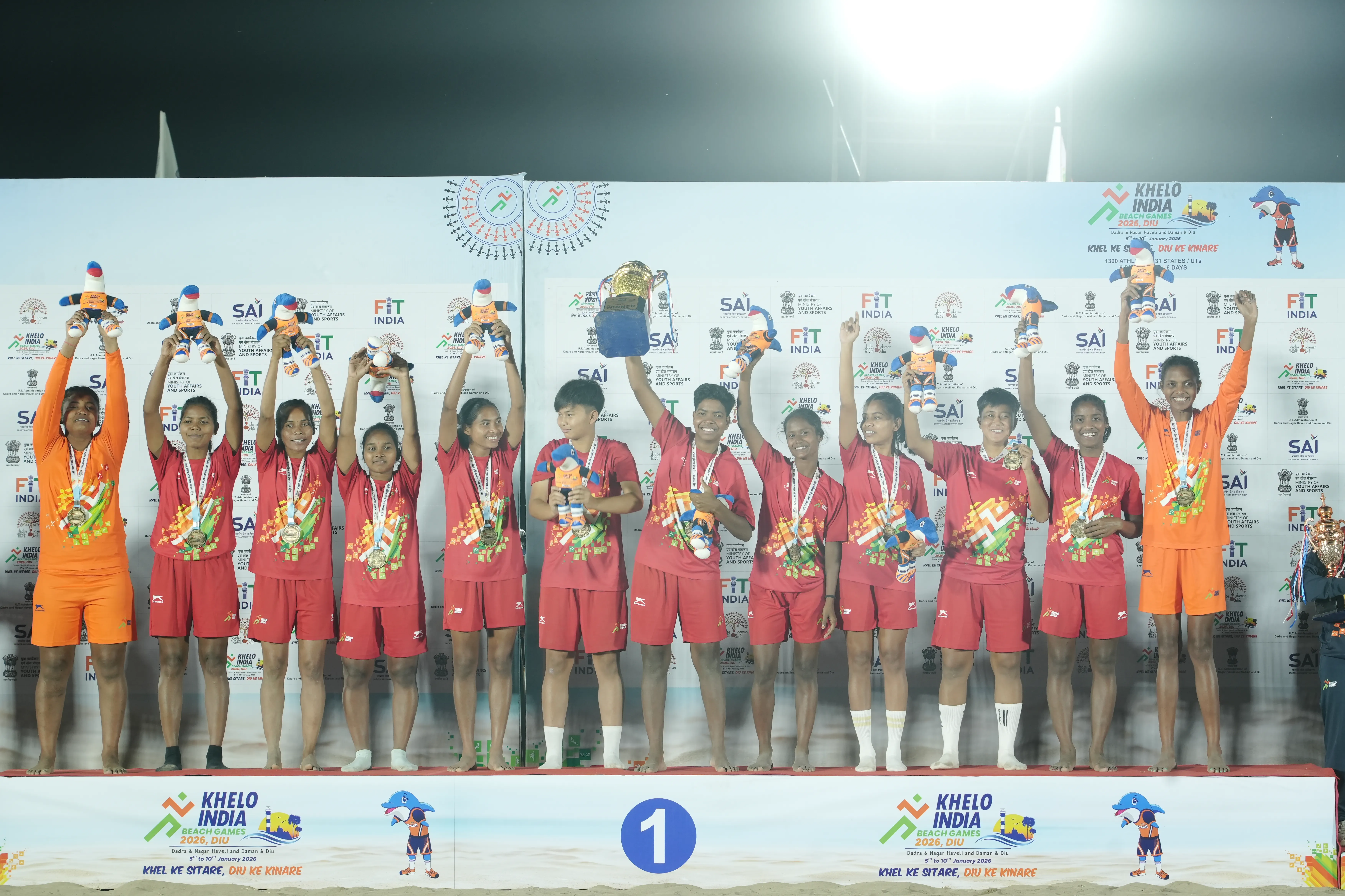 How Did Kerala Men and Odisha Women Secure Beach Soccer Gold Medals at KIBG 2026?