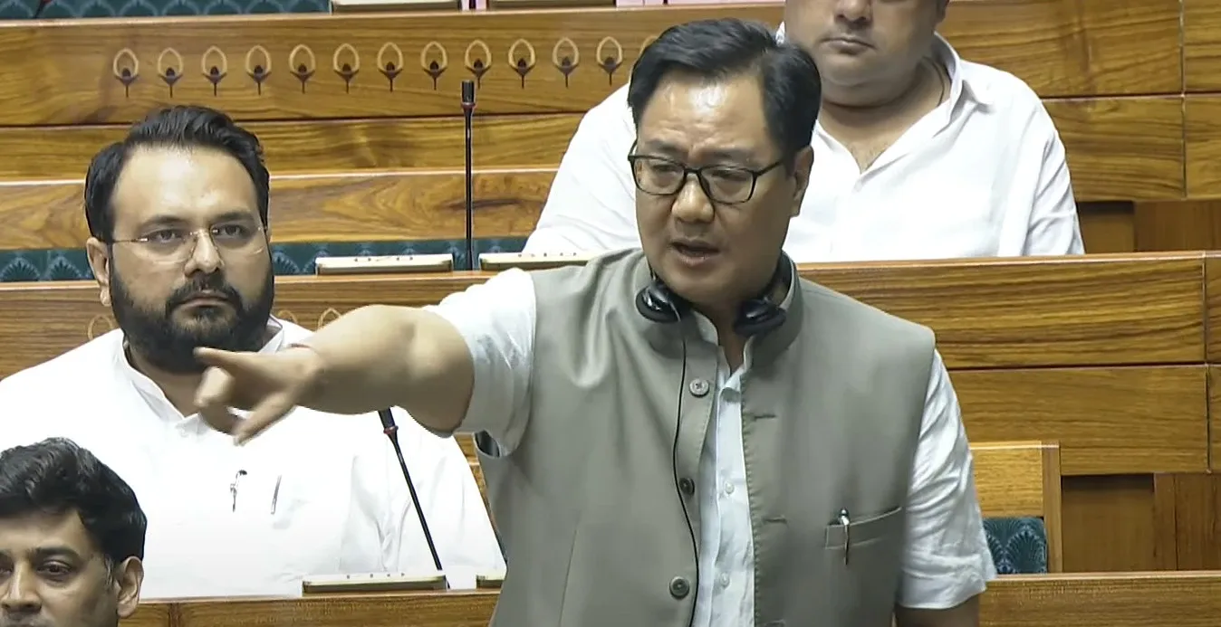 Why is Kiren Rijiju Criticizing the Opposition for Disrupting Parliament?