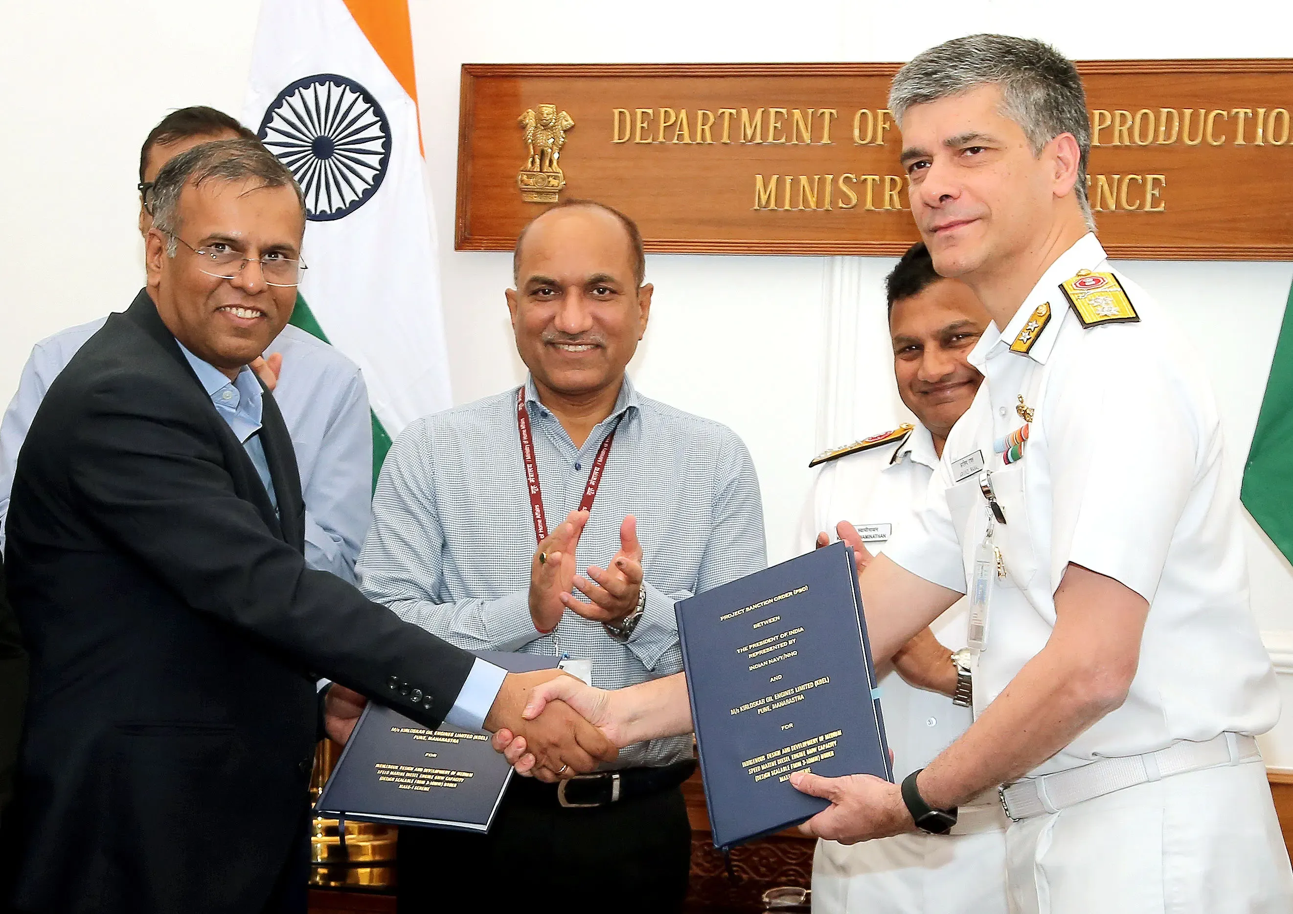 Kirloskar Secures Rs 270 Crore Order for Naval Engine Development