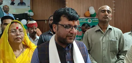 हरदोई में किसान गोष्ठी: मंत्री नितिन अग्रवाल ने गिनाईं केंद्र सरकार की कृषि योजनाएं