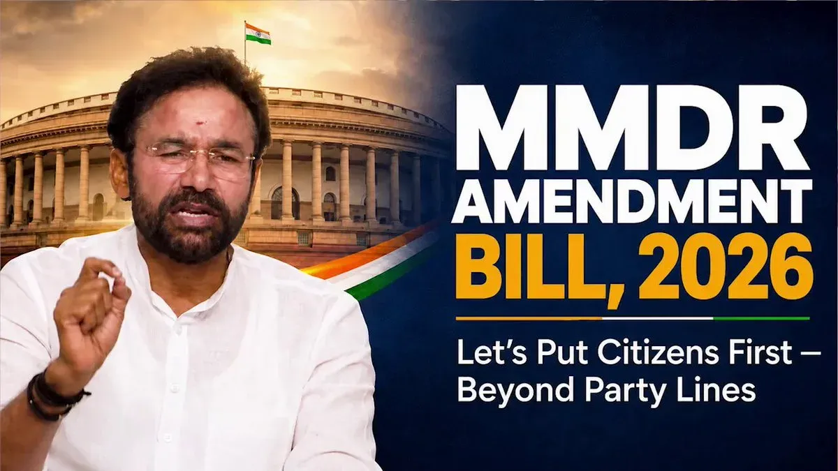 Kishan Reddy backs mineral Bill as step toward import independence