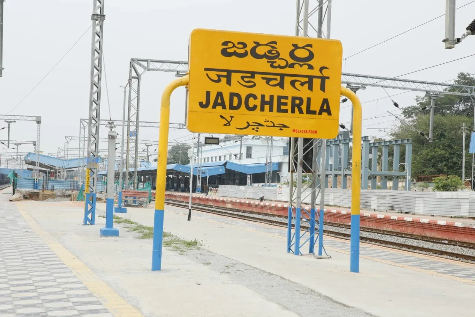 Kishan Reddy flags Jadcherla Station upgrade at 79% completion