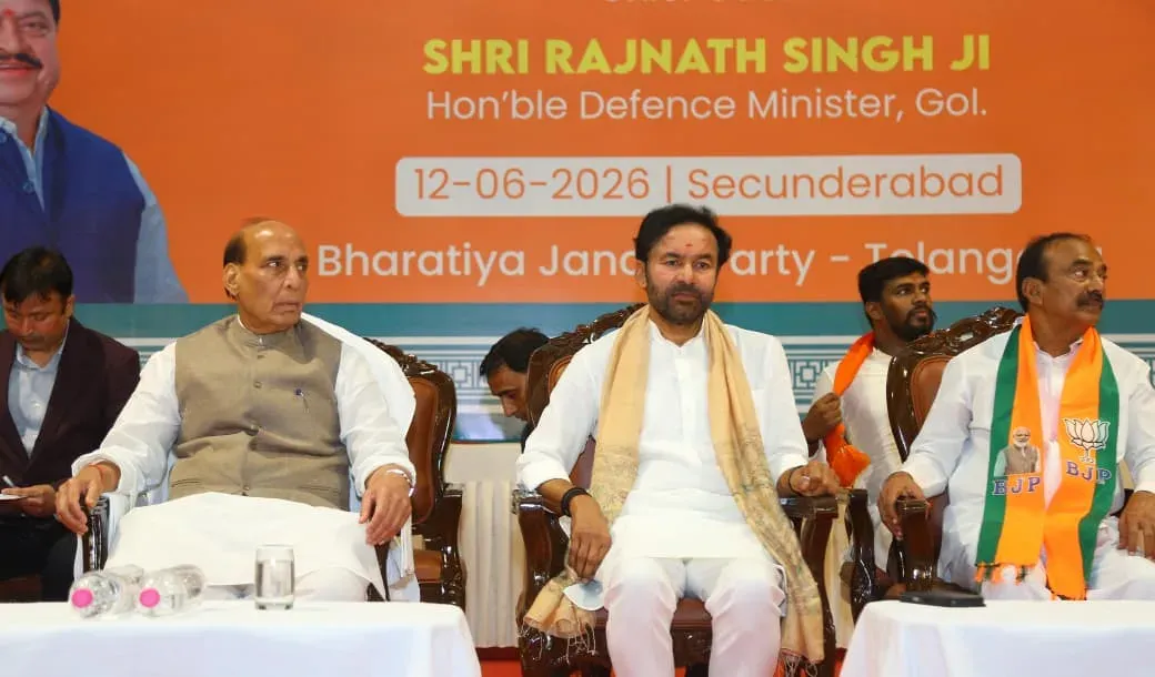 Kishan Reddy hails Modi as longest-serving elected PM at BJP meet