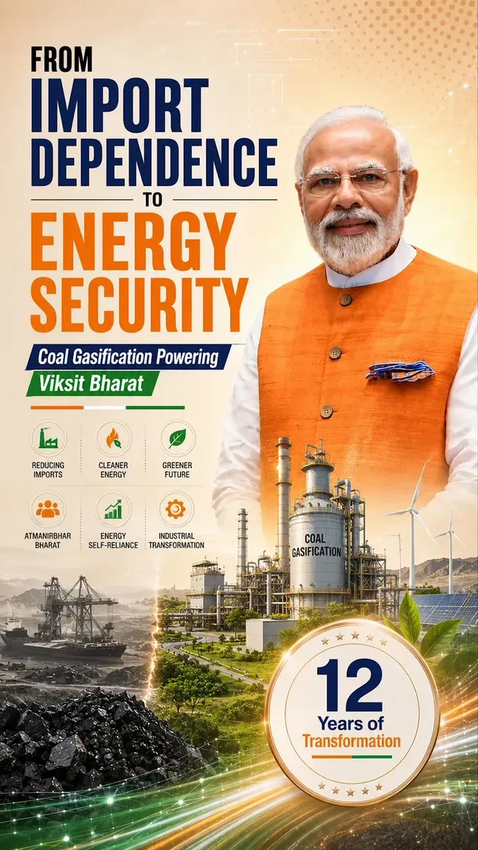 Kishan Reddy Highlights ₹46,000 Cr Coal Gasification Scheme