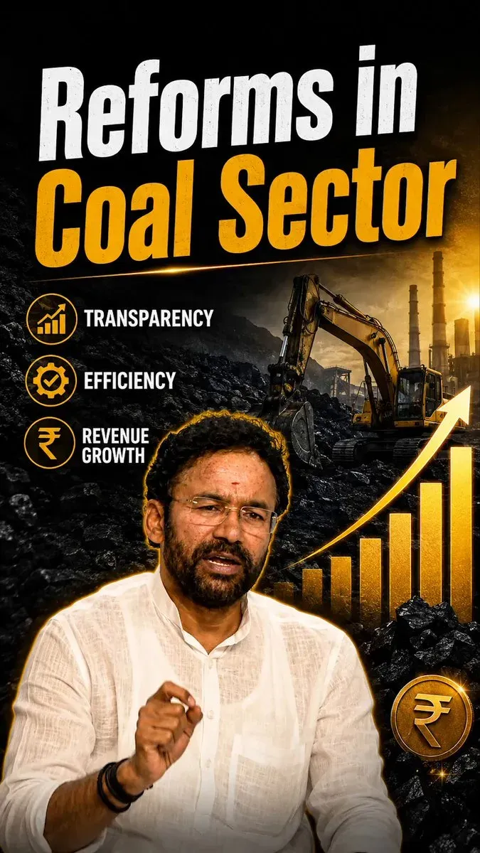 Kishan Reddy highlights coal sector transparency under Modi govt