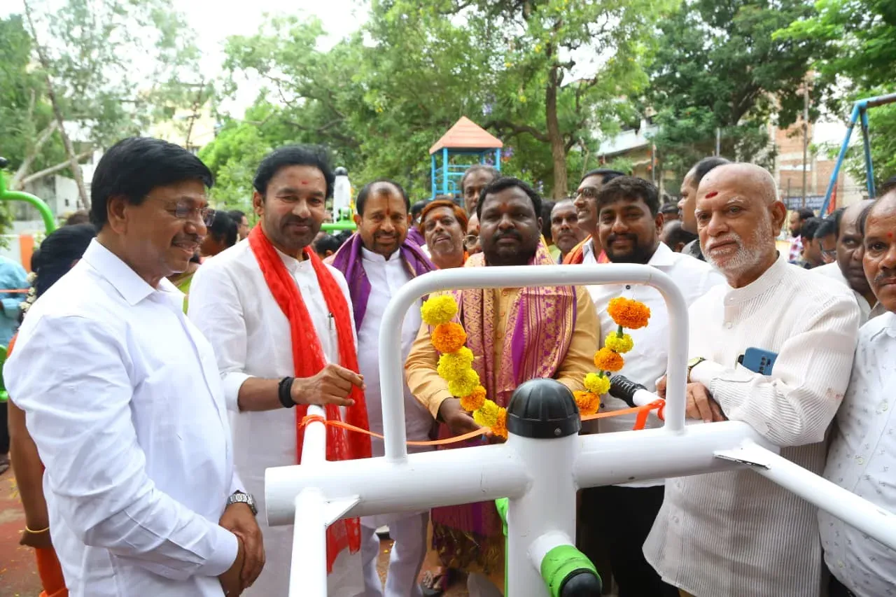 Kishan Reddy Joins BJP Event With Senior Telangana Leaders