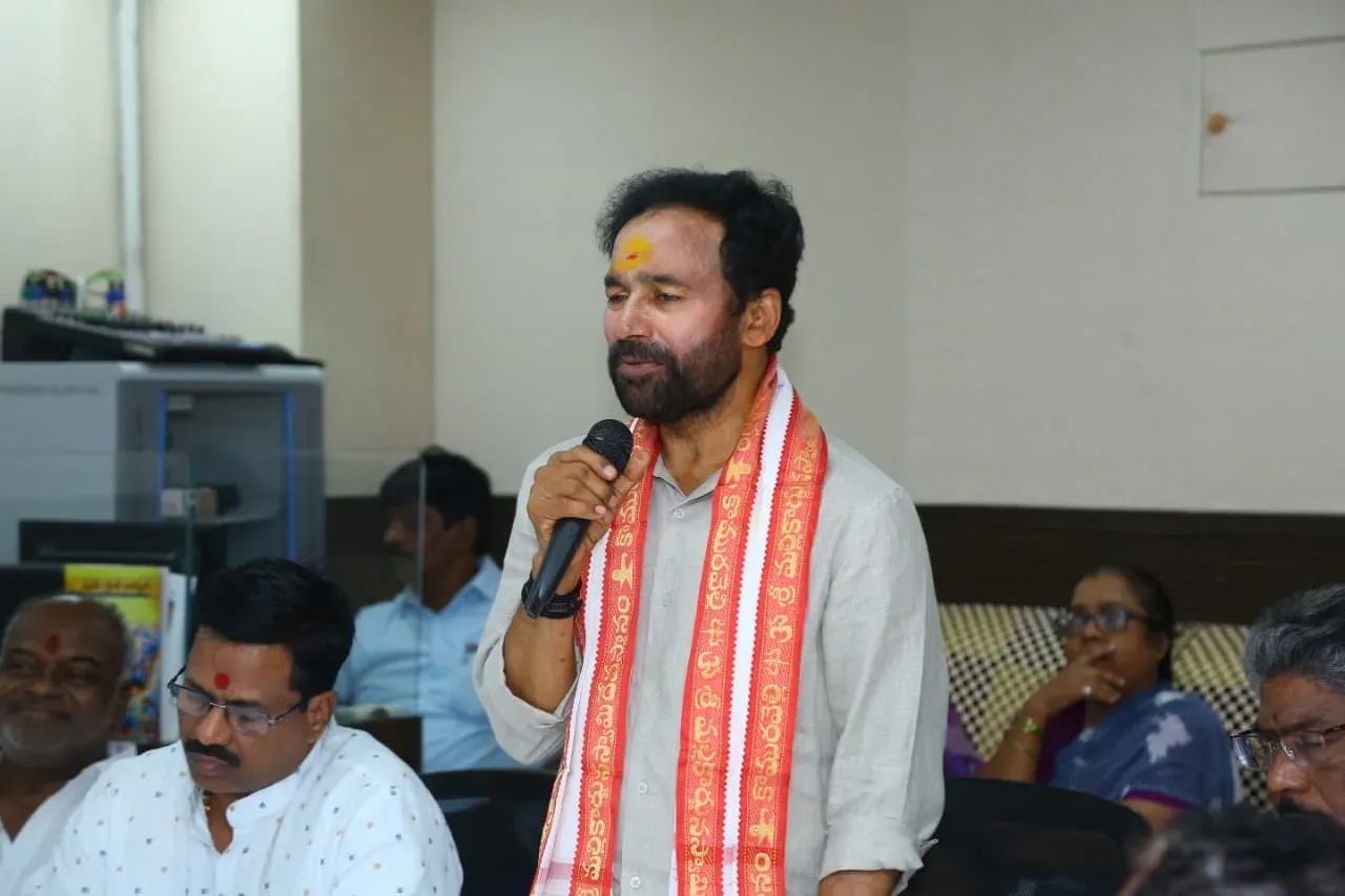 Kishan Reddy: Komuravelli Mallanna Rail Halt to Open July 26