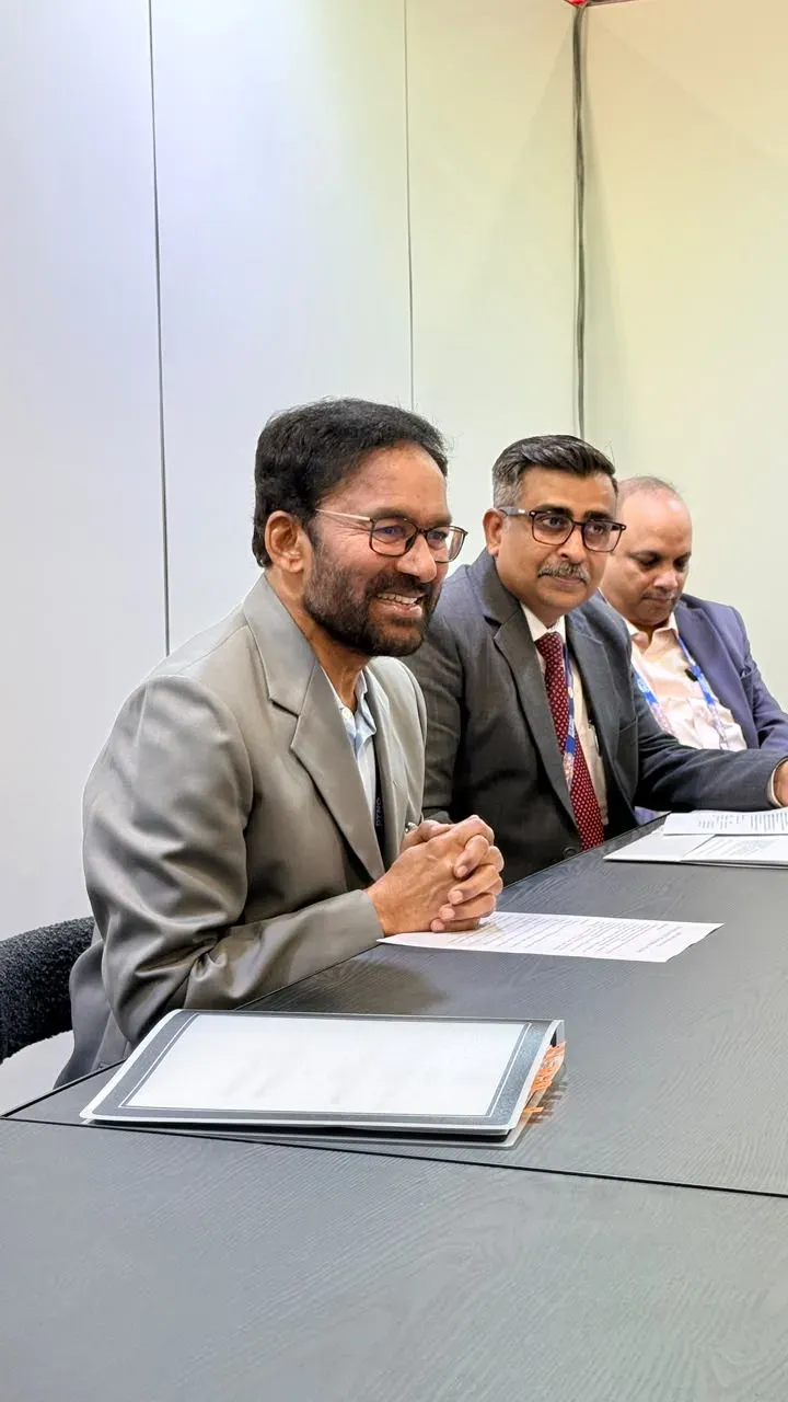 Kishan Reddy Meets Metso Asia-Pacific Chief in Australia