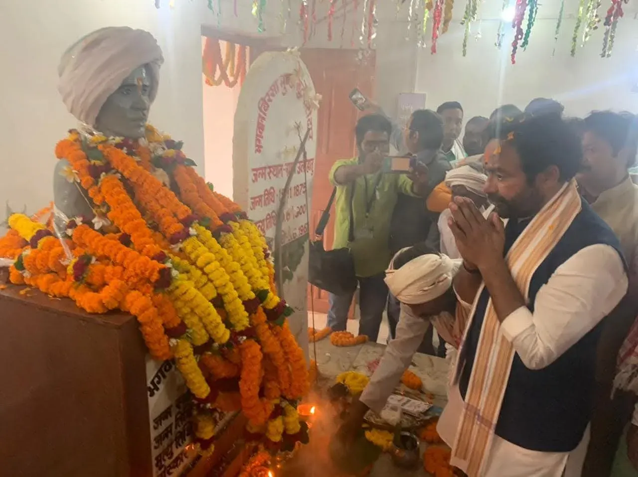 Kishan Reddy Pays Tribute to Birsa Munda on Martyrdom Day