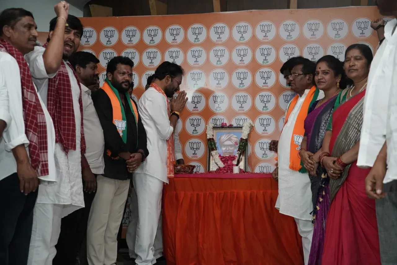Kishan Reddy pays tribute to Komaram Bheem on Jayanti