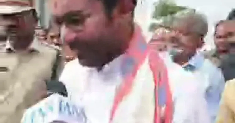 Kishan Reddy Plants Trees at AIIMS Bibinagar