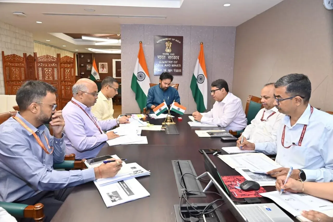 Kishan Reddy Reviews Coal Ministry Progress in New Delhi