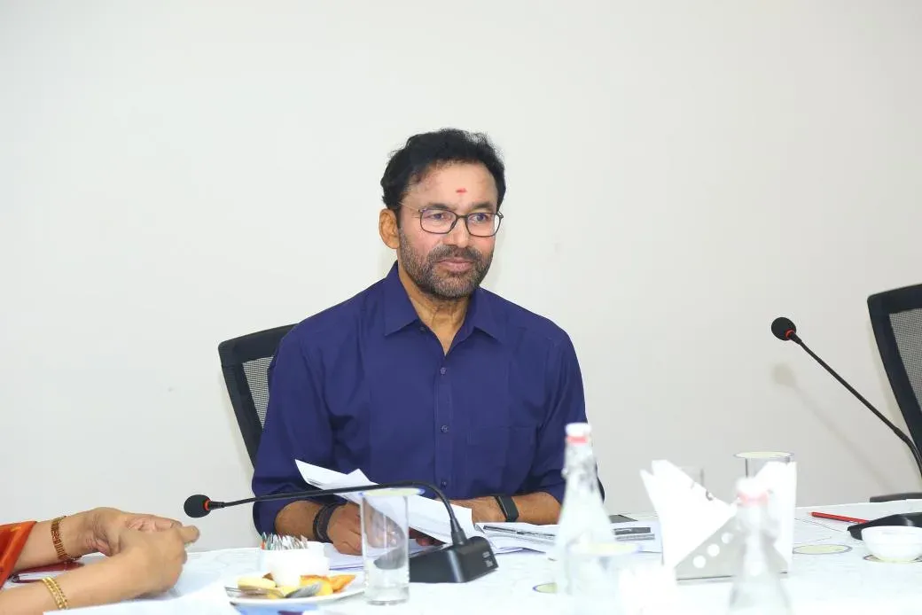 Kishan Reddy Reviews Tourism Projects for Telangana Sites